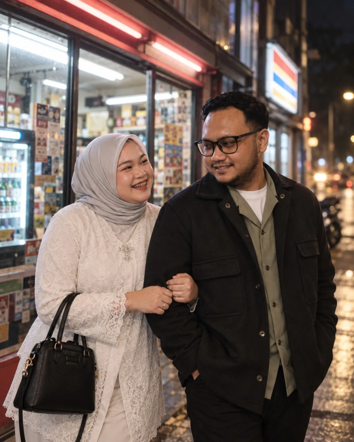 Potret hangat Adam dan Nadhila