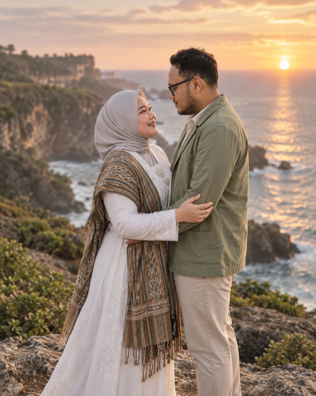 Adam dan Nadhila dalam perjalanan mereka