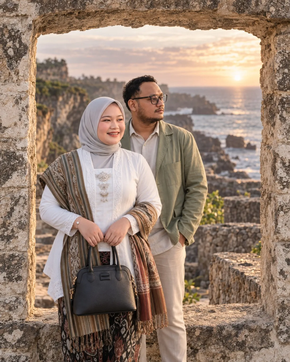 Adam dan Nadhila memandang cakrawala